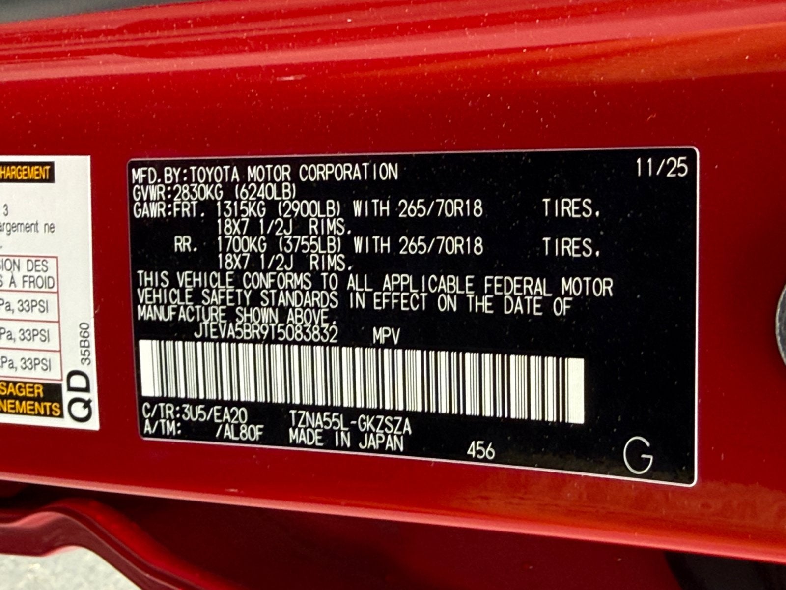 2026 Toyota 4Runner TRD Off Road Premium