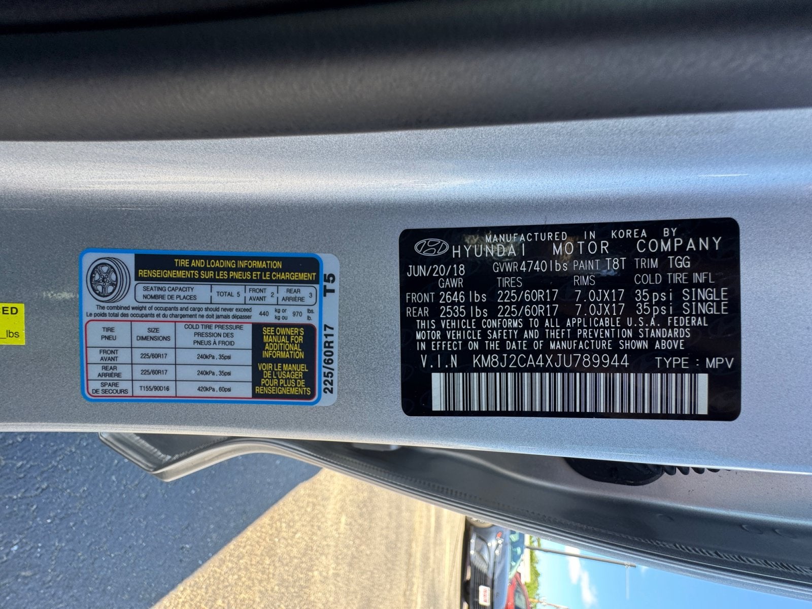 2018 Hyundai Tucson SE