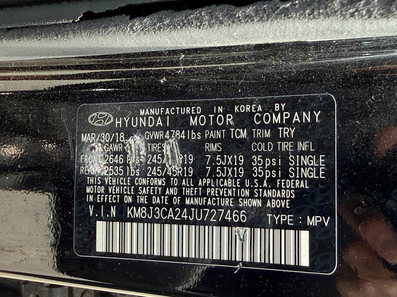 2018 Hyundai Tucson Limited