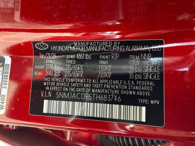 2026 Hyundai Tucson SE AWD