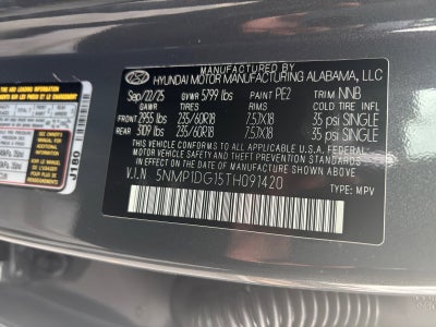 2026 Hyundai Santa Fe Hybrid SE