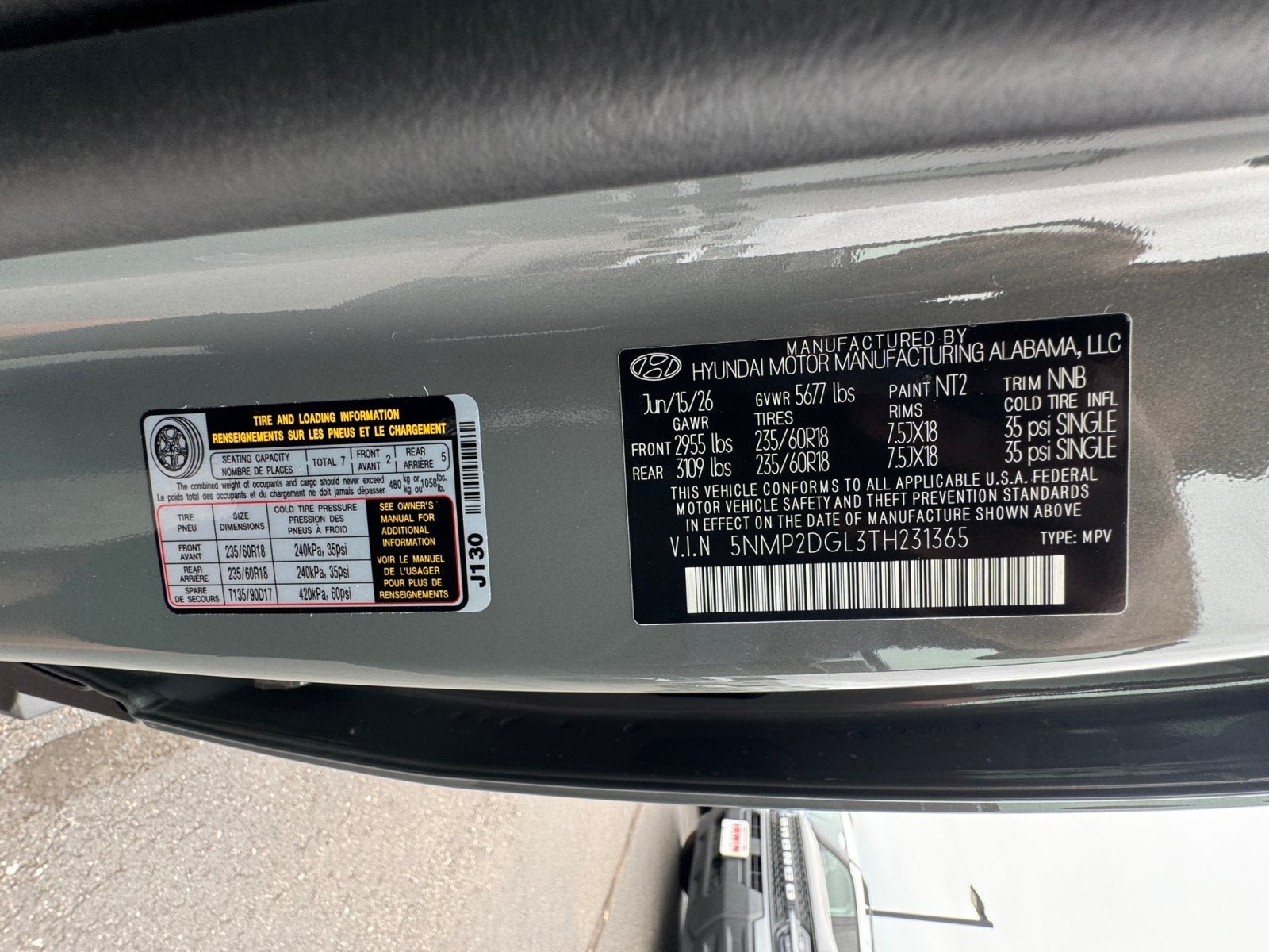 2026 Hyundai Santa Fe SEL AWD