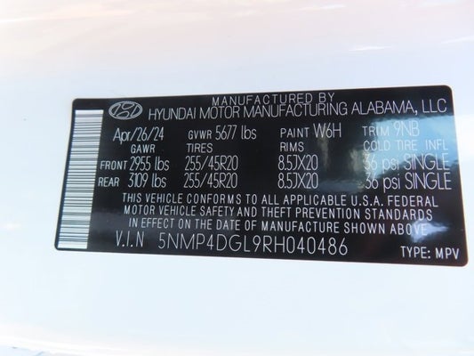 2024 Hyundai Santa Fe Limited AWD in Laconia, NH - Irwin Automotive Group