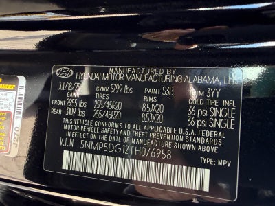 2026 Hyundai Santa Fe Hybrid Calligraphy