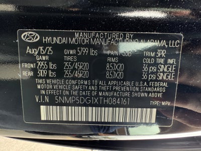 2026 Hyundai Santa Fe Hybrid Calligraphy