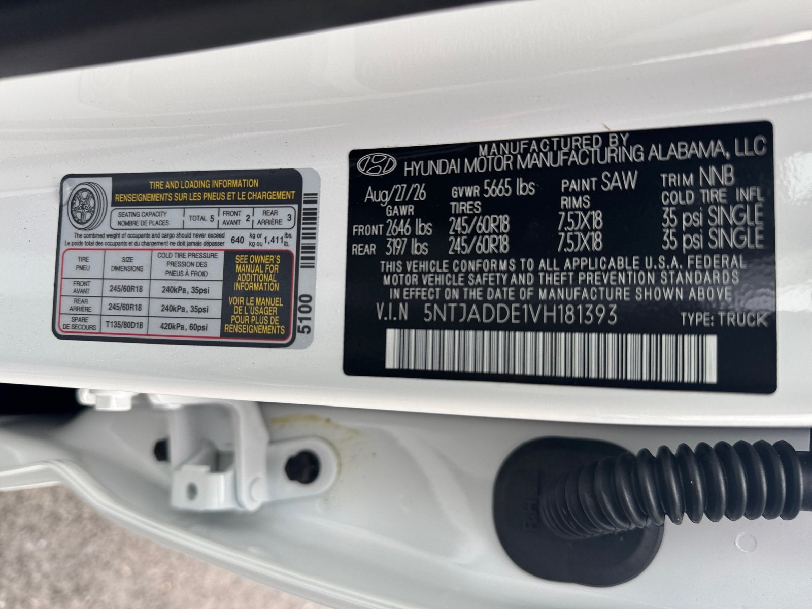 2027 Hyundai Santa Cruz SE AWD