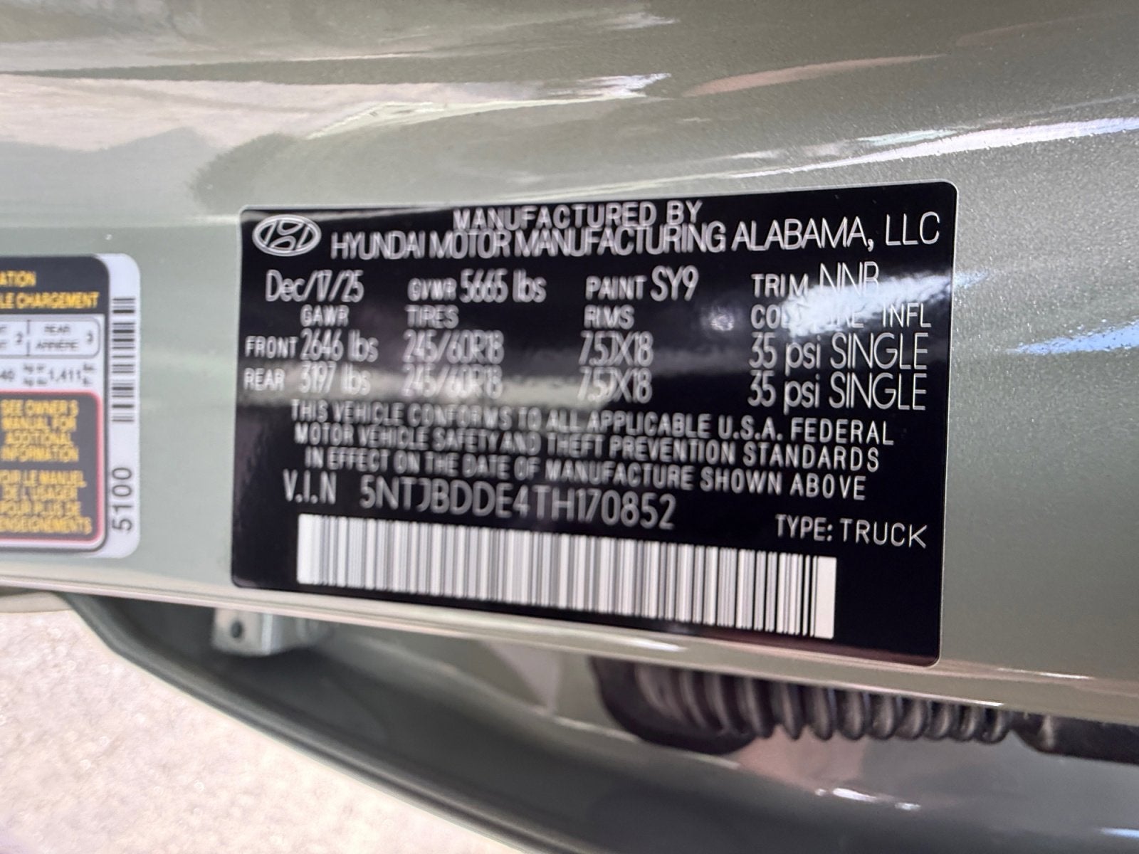 2026 Hyundai Santa Cruz SEL AWD