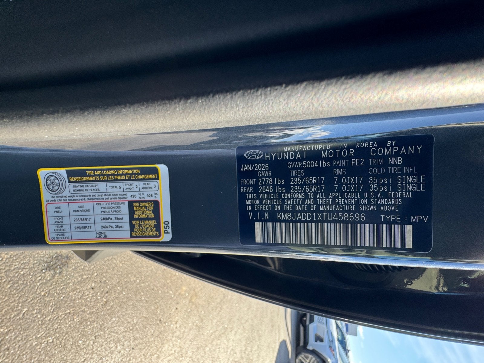 2026 Hyundai Tucson Hybrid Blue SE