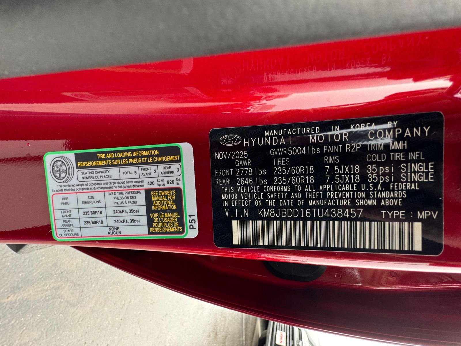 2026 Hyundai Tucson Hybrid SEL AWD