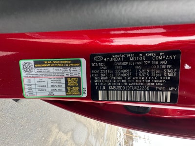 2026 Hyundai Tucson Hybrid SEL AWD