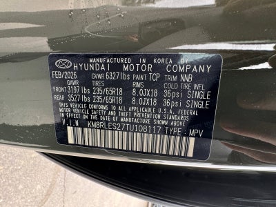 2026 Hyundai Palisade SEL AWD