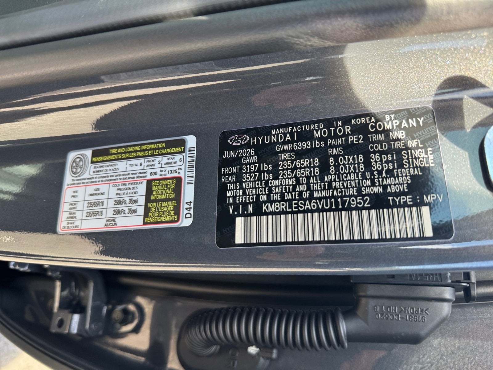 2027 Hyundai Palisade Hybrid SEL 8P