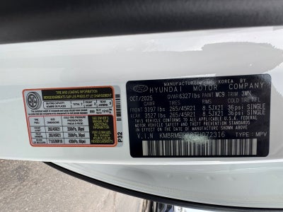 2026 Hyundai Palisade Calligraphy AWD