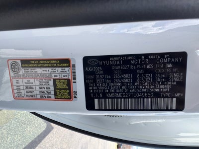 2026 Hyundai Palisade Calligraphy AWD