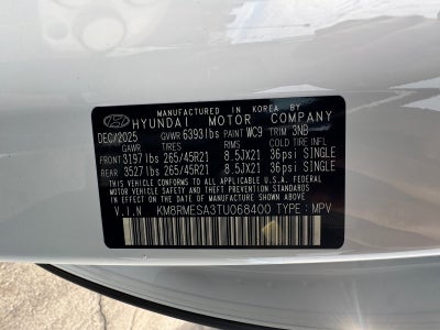 2026 Hyundai Palisade Hybrid Calligraphy