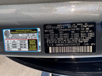 2026 Hyundai Palisade Hybrid Calligraphy