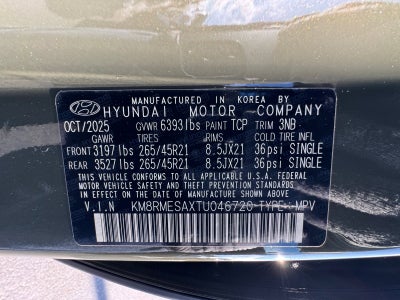 2026 Hyundai Palisade Hybrid Calligraphy