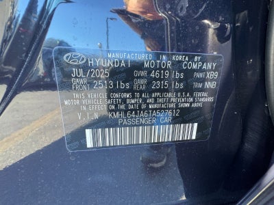 2026 Hyundai Sonata SEL Sport