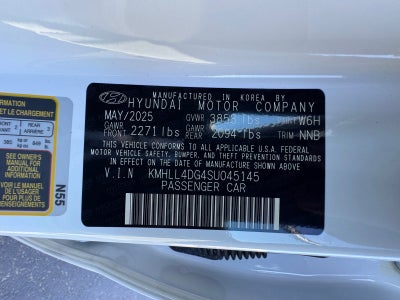 2025 Hyundai Elantra SE