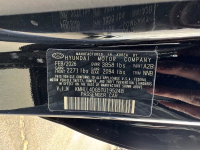 2026 Hyundai Elantra SE