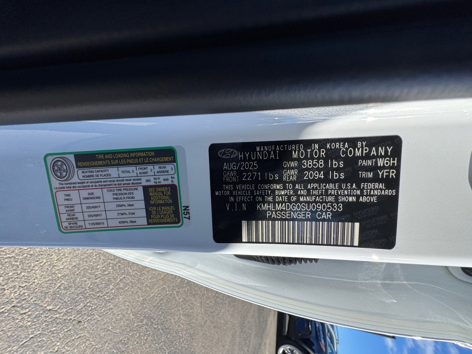 2025 Hyundai Elantra SEL Sport