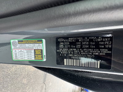 2026 Hyundai Elantra SEL Sport