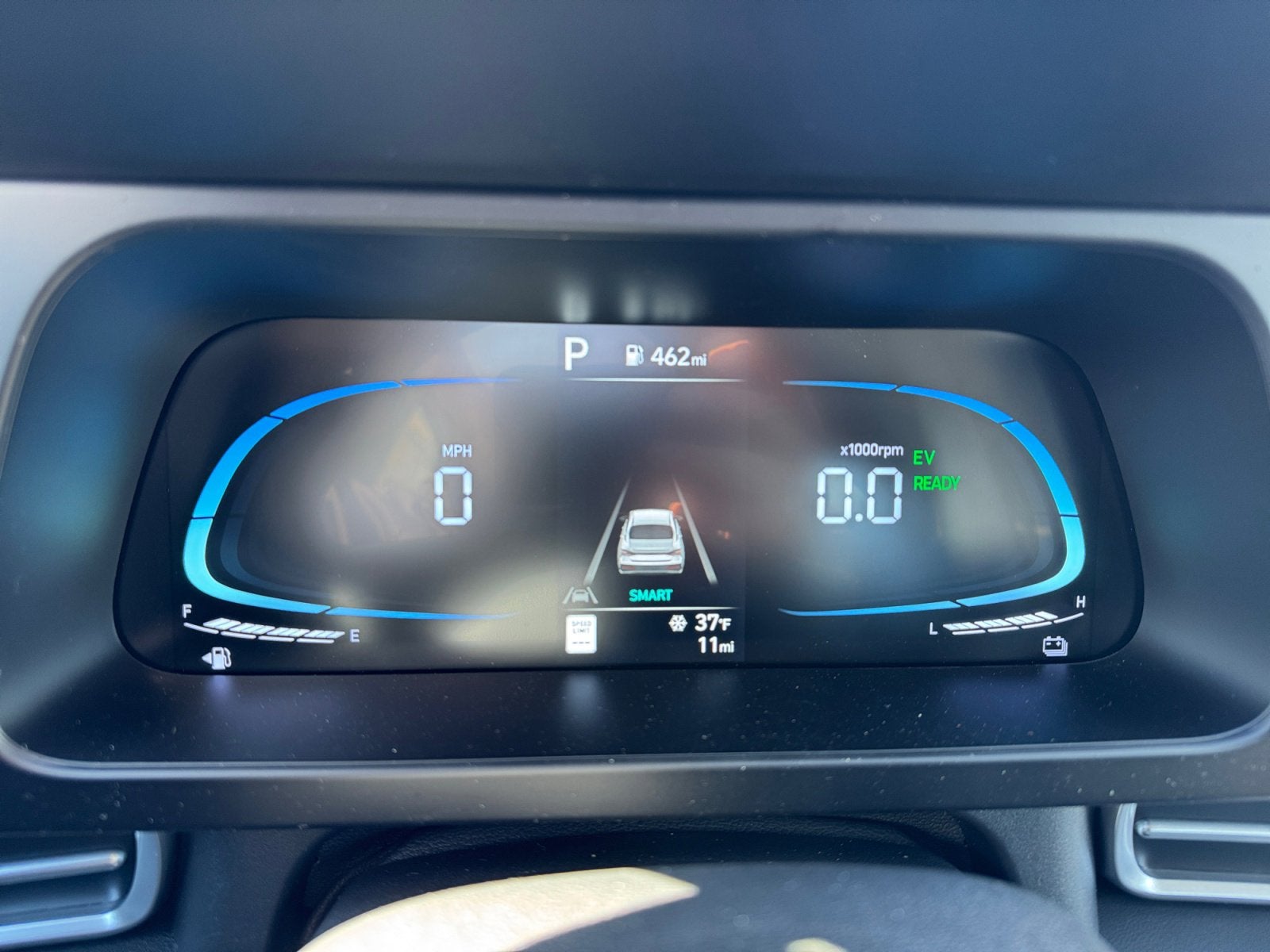 2026 Hyundai Elantra Hybrid Blue