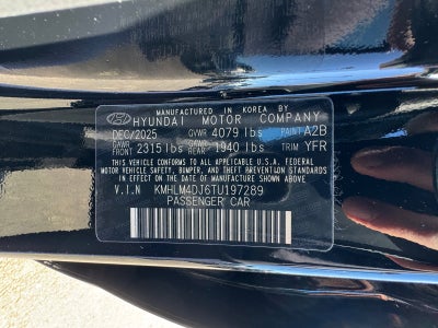 2026 Hyundai Elantra Hybrid Blue