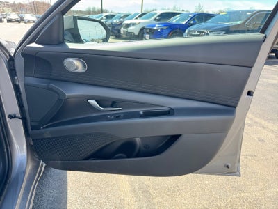 2025 Hyundai Elantra Hybrid Blue