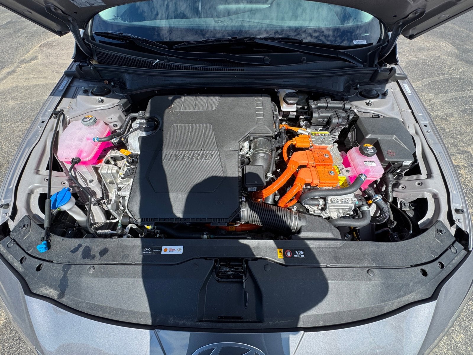 2025 Hyundai Elantra Hybrid Blue