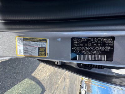 2025 Hyundai Elantra Hybrid Blue