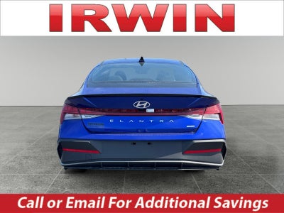 2025 Hyundai Elantra Hybrid SEL Sport