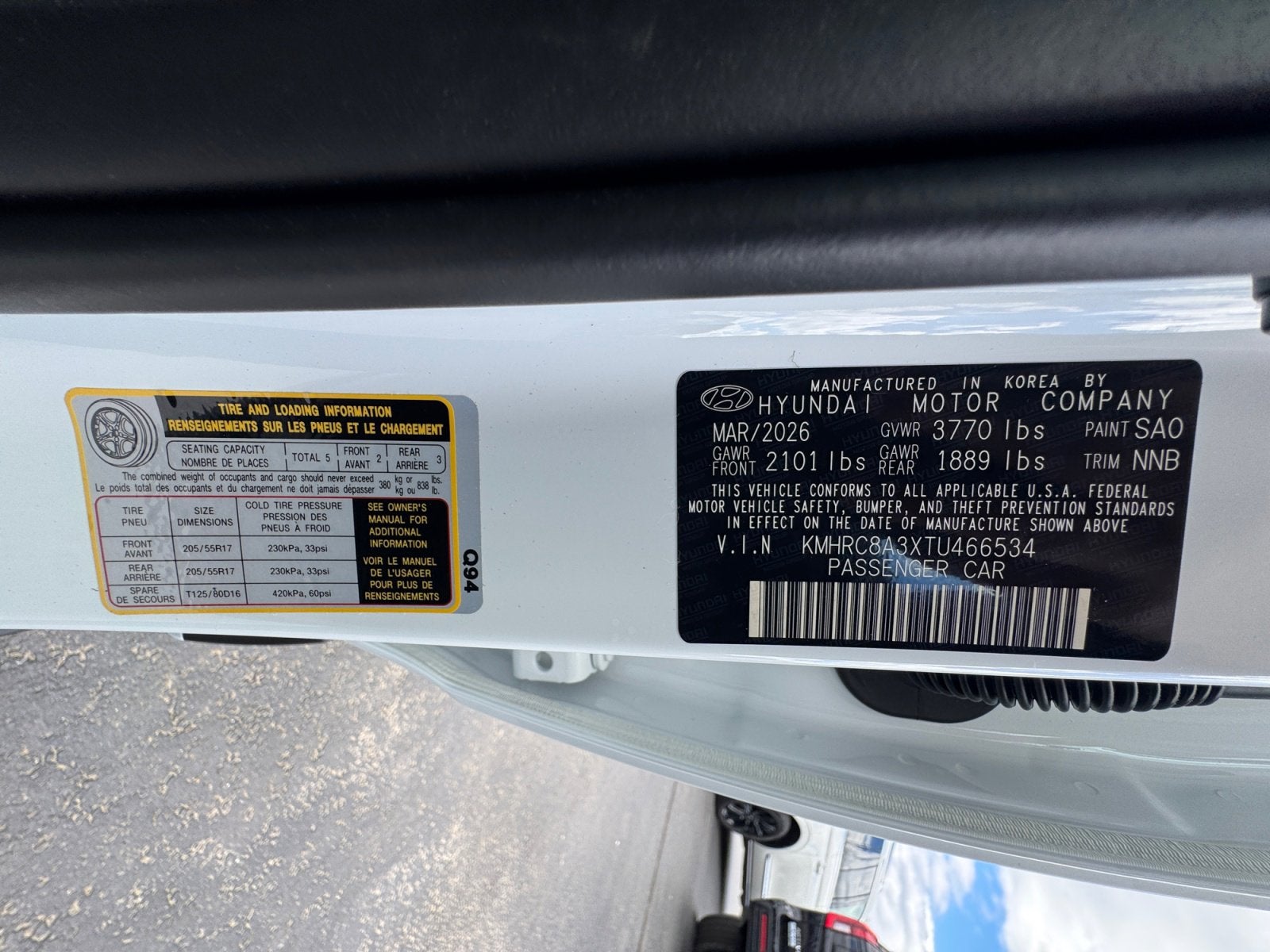2026 Hyundai Venue SEL w/Two-Tone Roof