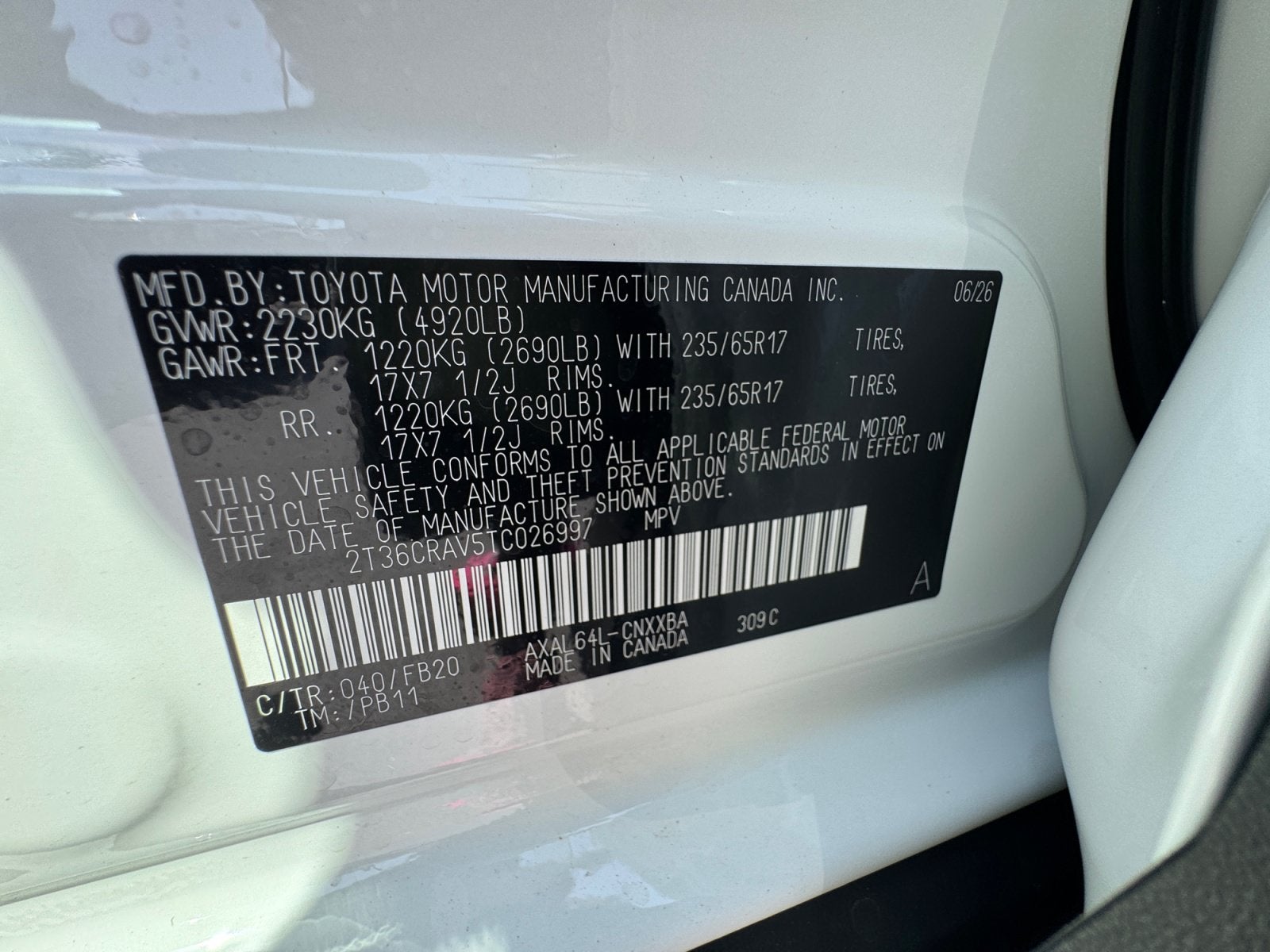 2026 Toyota RAV4 LE