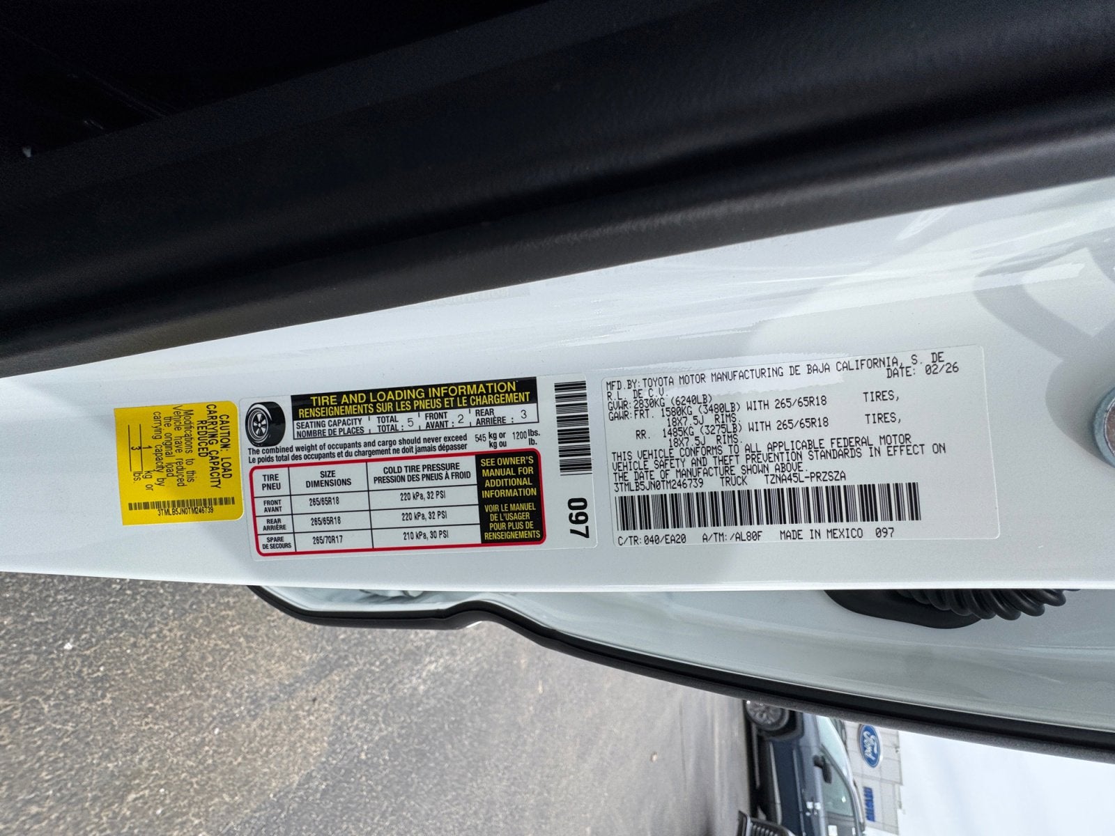 2026 Toyota Tacoma TRD Off Road