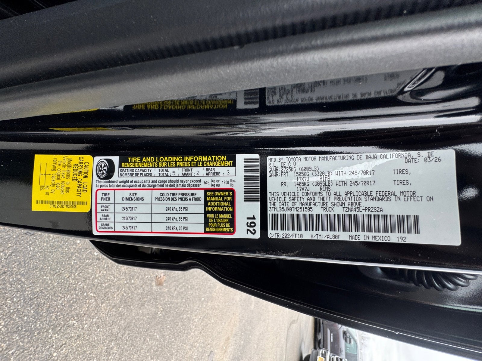2026 Toyota Tacoma SR5