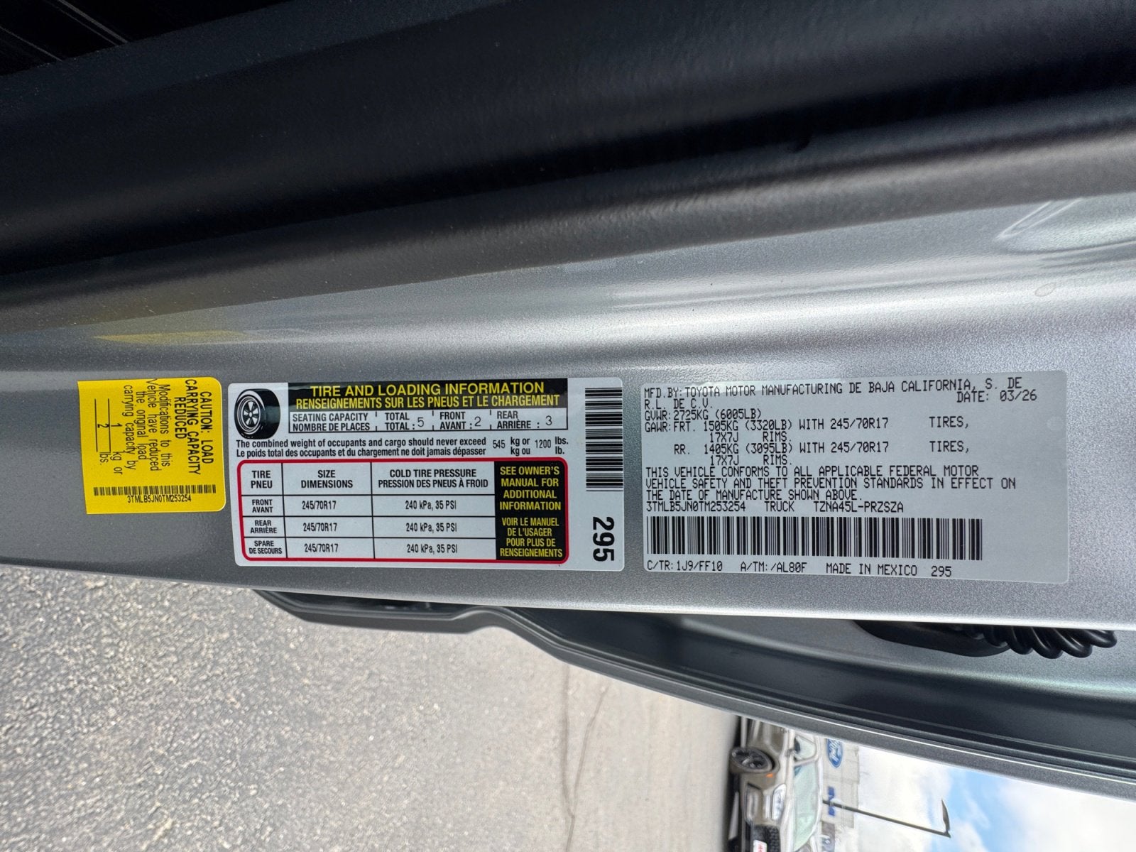 2026 Toyota Tacoma SR5