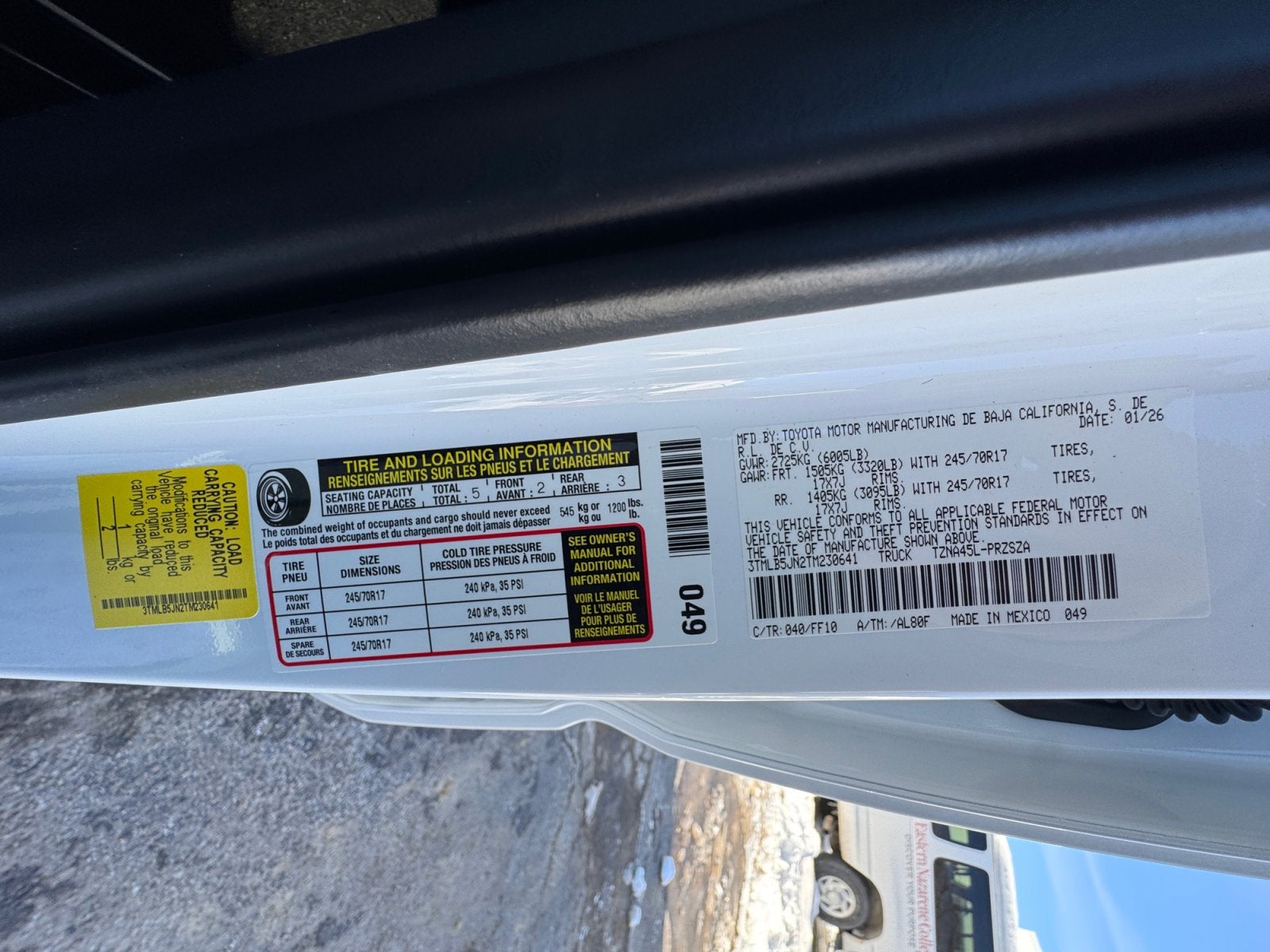 2026 Toyota Tacoma SR5