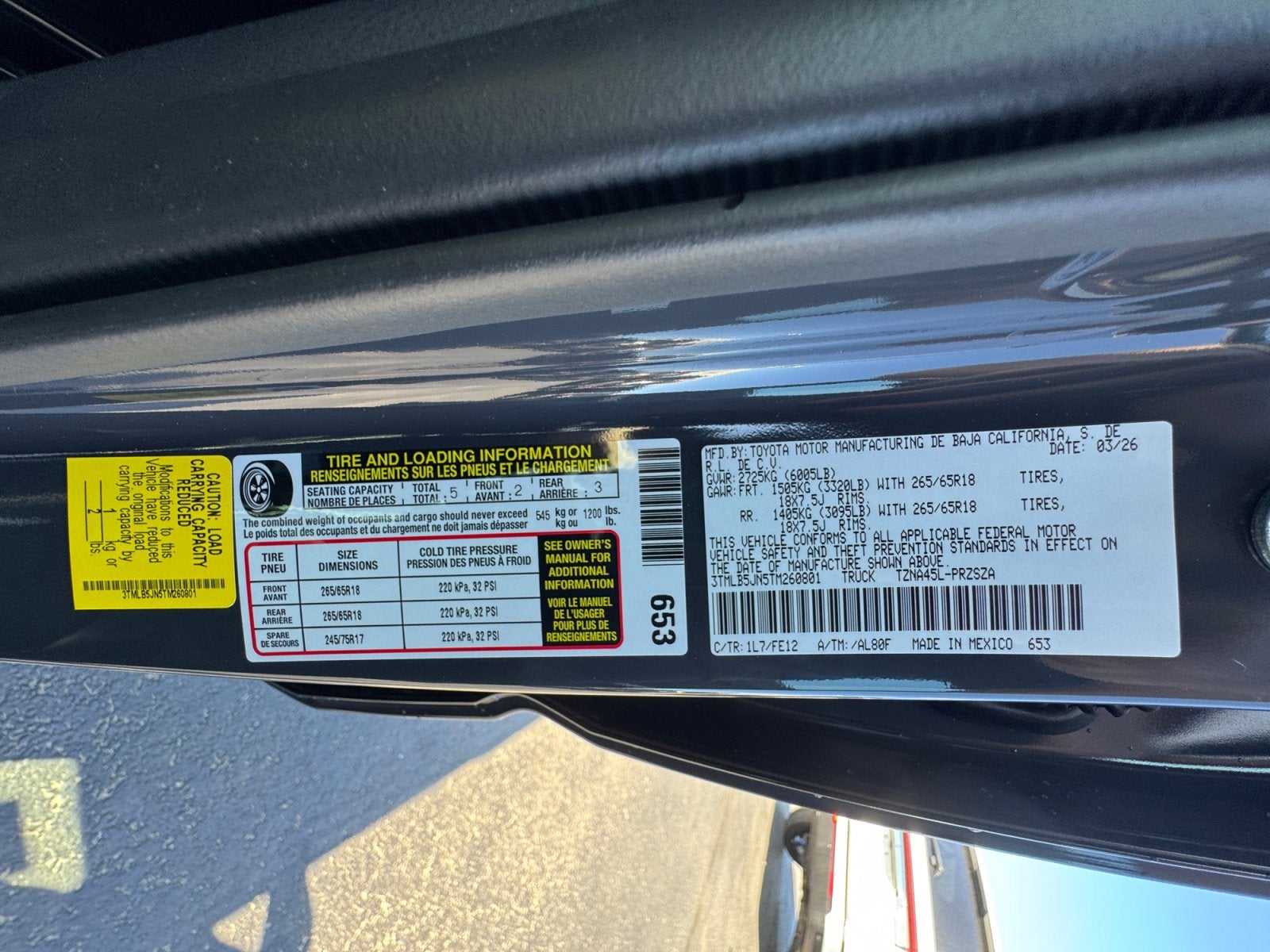 2026 Toyota Tacoma TRD Sport