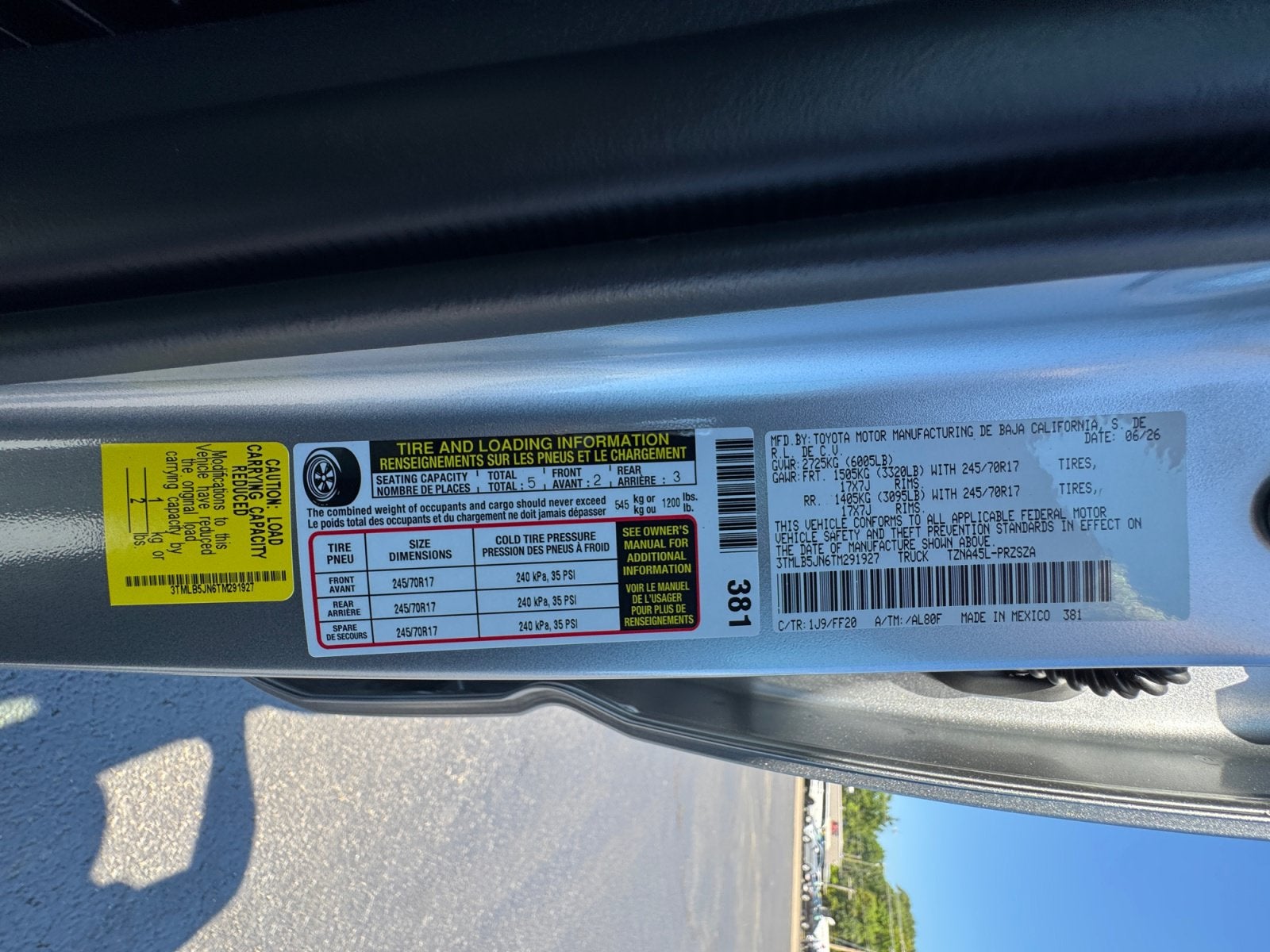 2026 Toyota Tacoma SR5