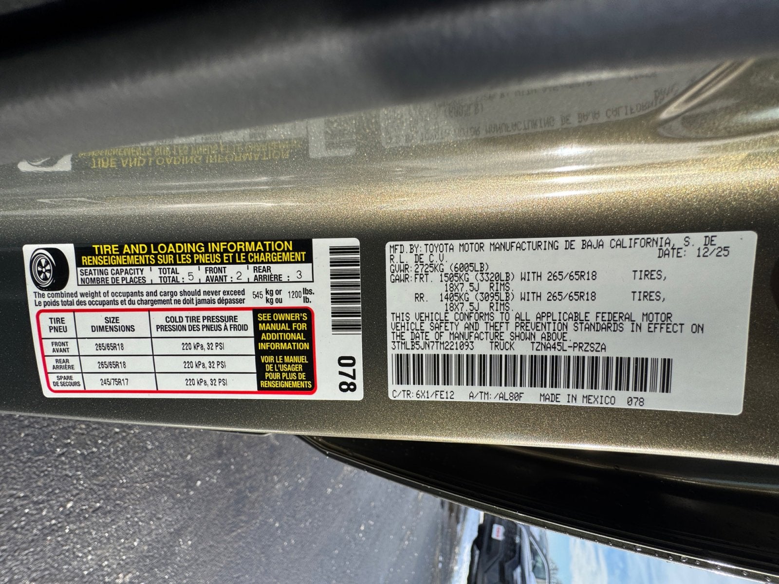 2026 Toyota Tacoma TRD Sport