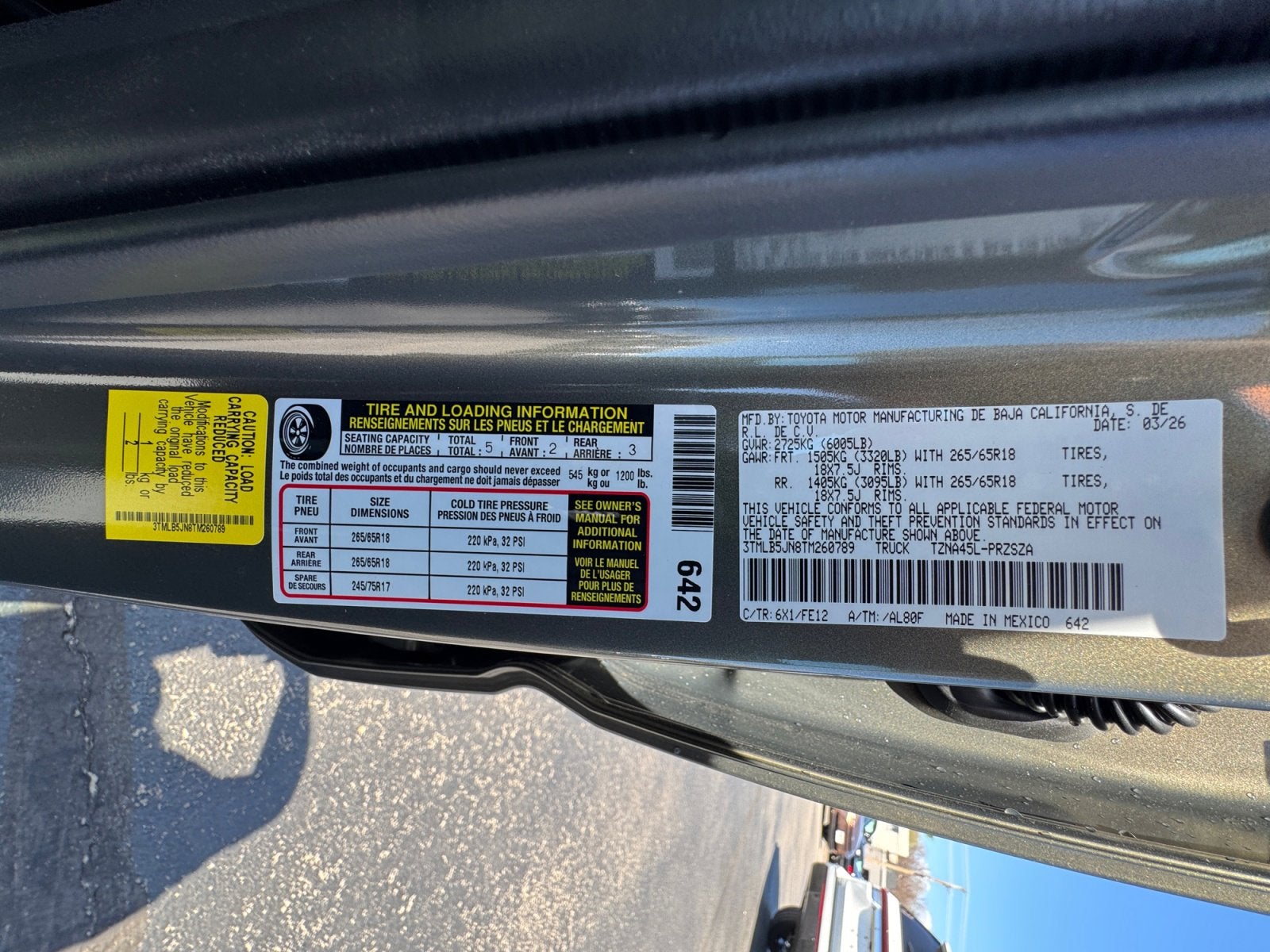 2026 Toyota Tacoma TRD Sport