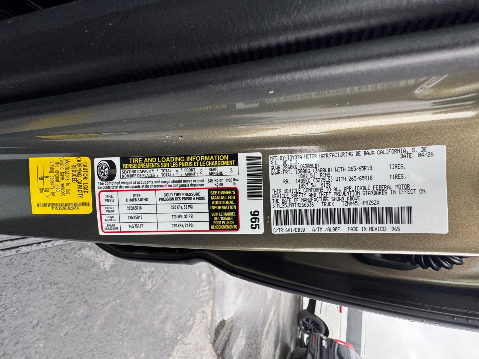 2026 Toyota Tacoma Limited