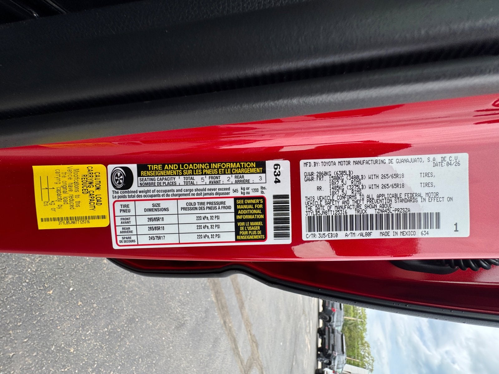 2026 Toyota Tacoma Limited