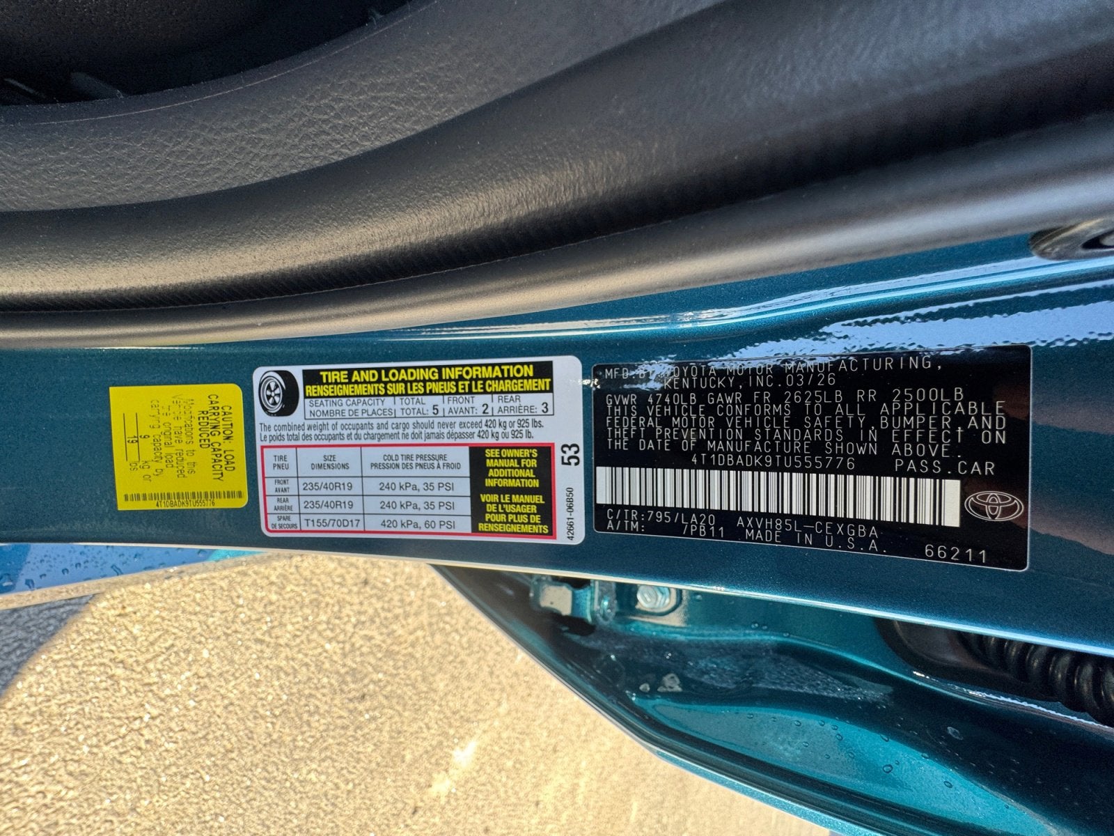 2026 Toyota Camry XLE