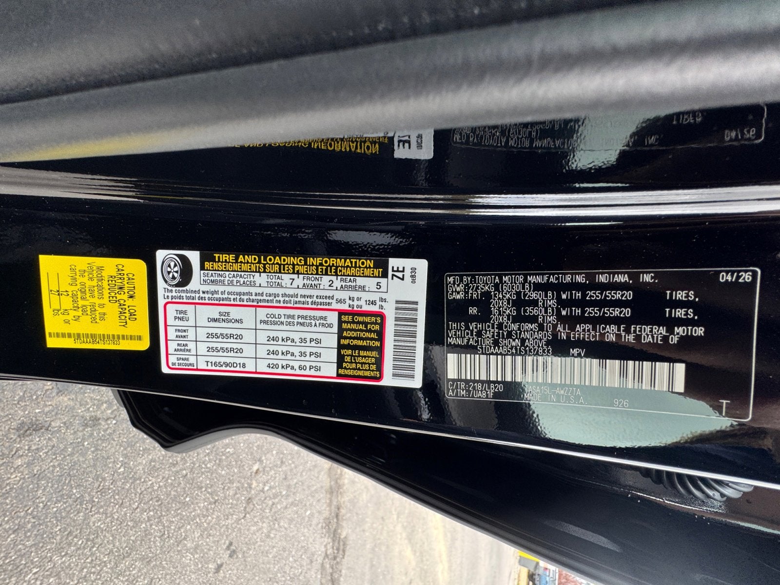 2026 Toyota Grand Highlander Platinum