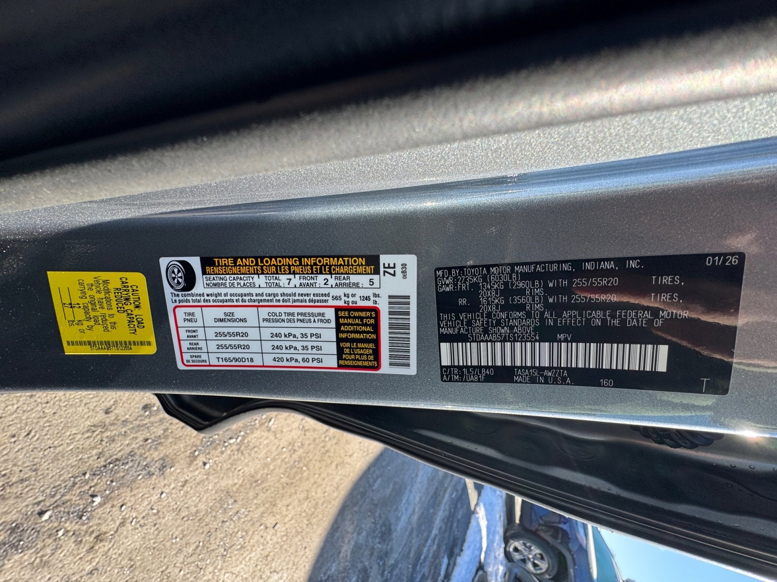 2026 Toyota Grand Highlander Platinum