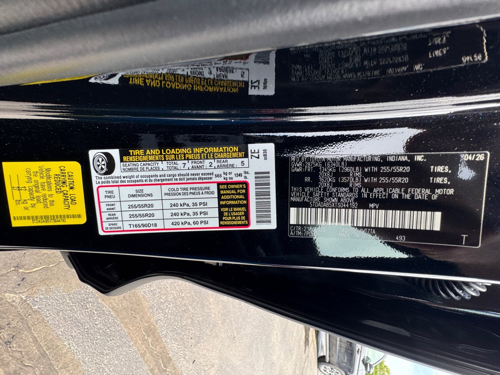 2026 Toyota Grand Highlander Hybrid Hybrid MAX Platinum