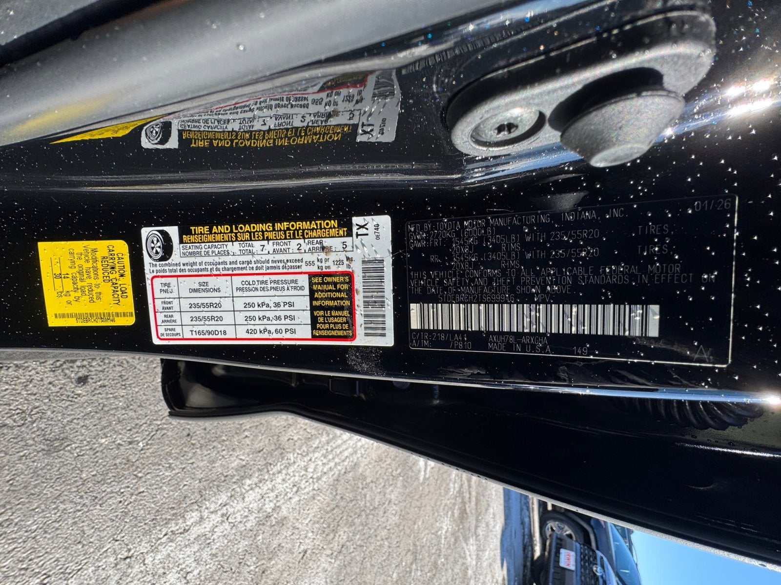 2026 Toyota Highlander Hybrid Platinum