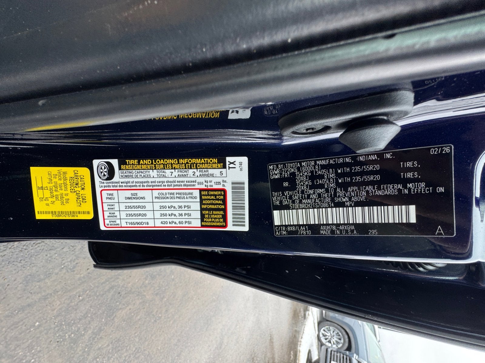 2026 Toyota Highlander Hybrid Platinum